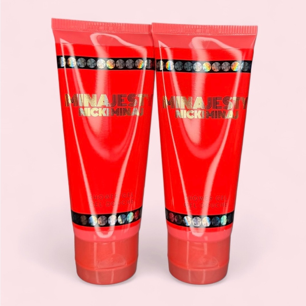 🆕 2 Nicki Minaj Minajesty Shower Gel Set 100mL New Discontinued